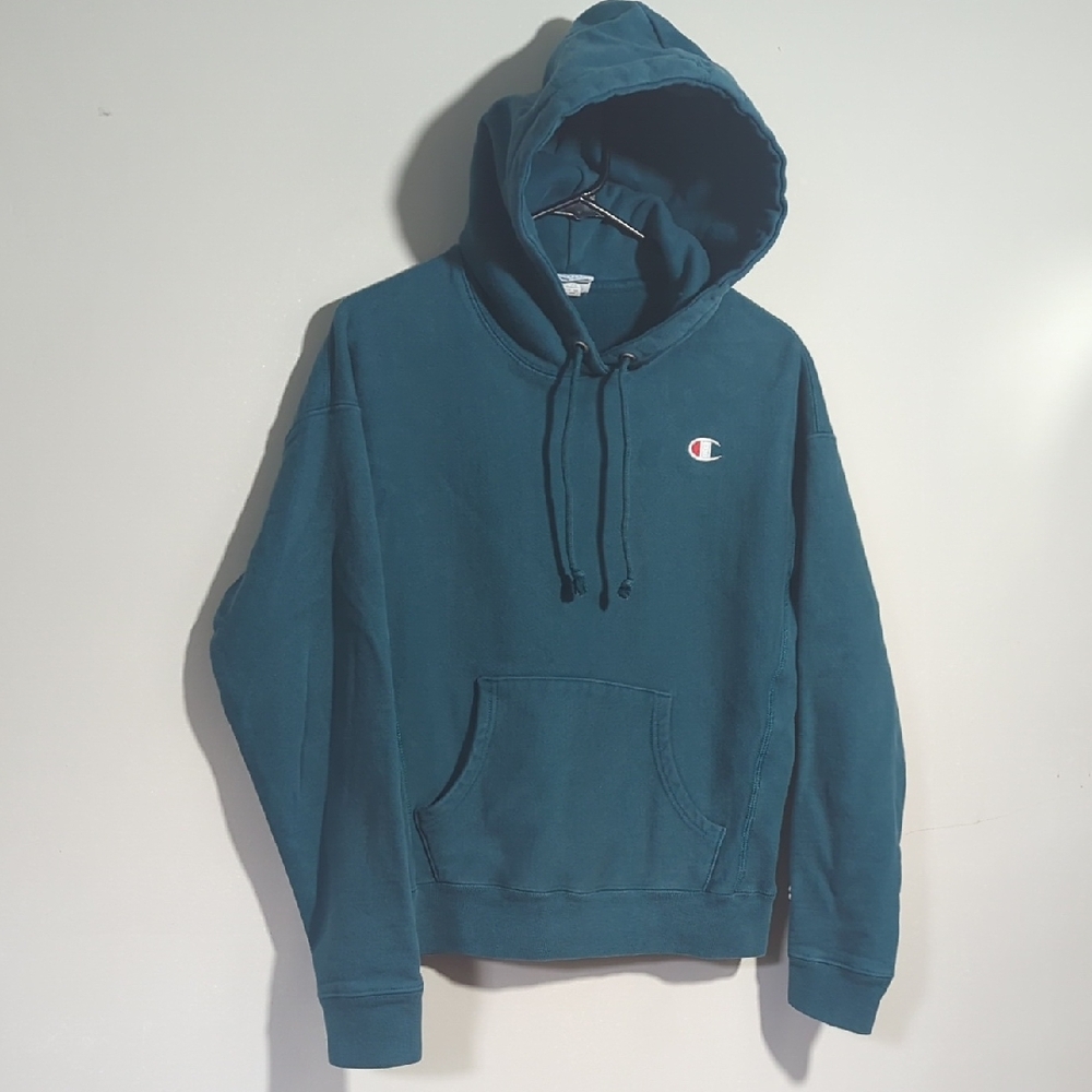 💥2 For $30💥 Champion Teal Hoodie Size Medium
